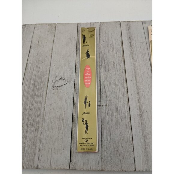 Vintage J&P Coats Neck Opening Metal Zipper 16" Dk Turquoise 123 - Picture 4 of 4